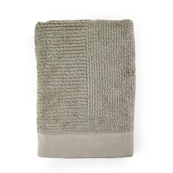 Das Classic Badetuch von Zone Denmark, 70 x 140 cm, eucalyptus green