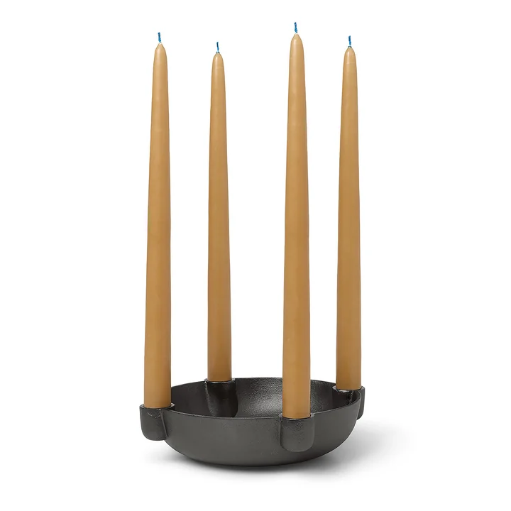 Bowl Aluminium Kerzenständer von Ferm Living