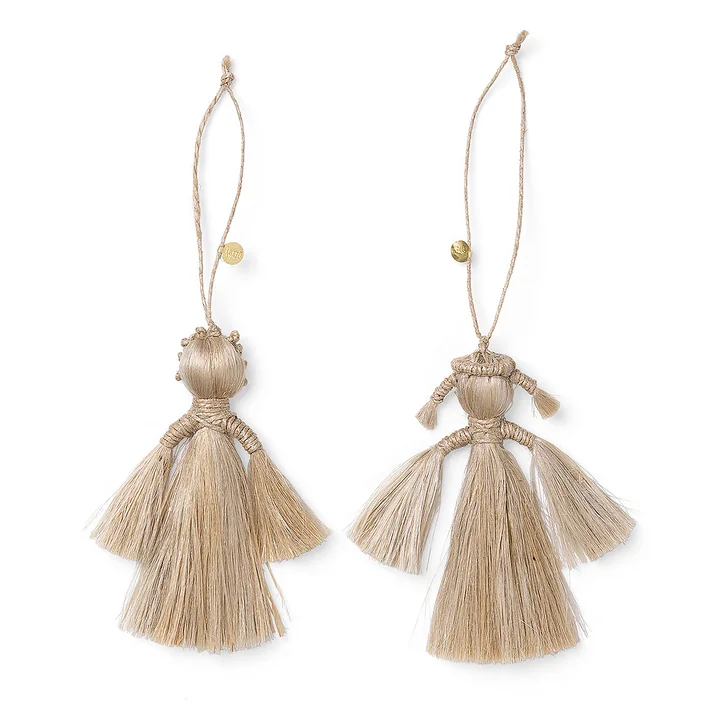 Jute Anhänger Engel von Ferm Living
