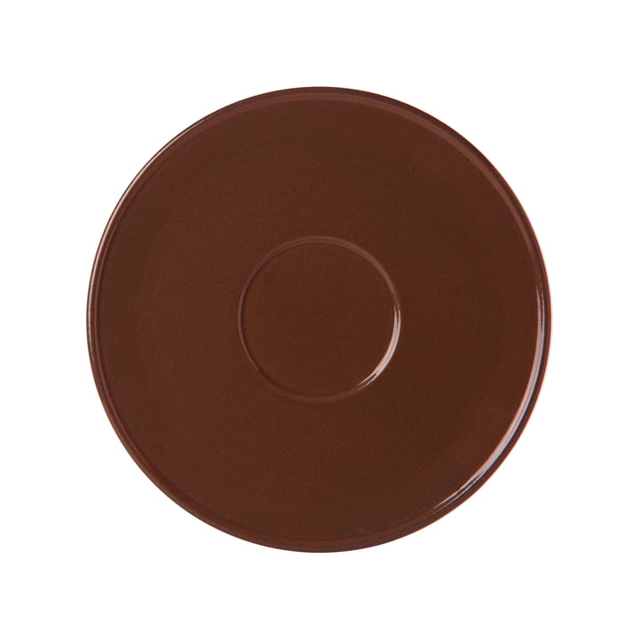 Unison Keramik Teller Ø 22 cm von Schneid in cinnamon