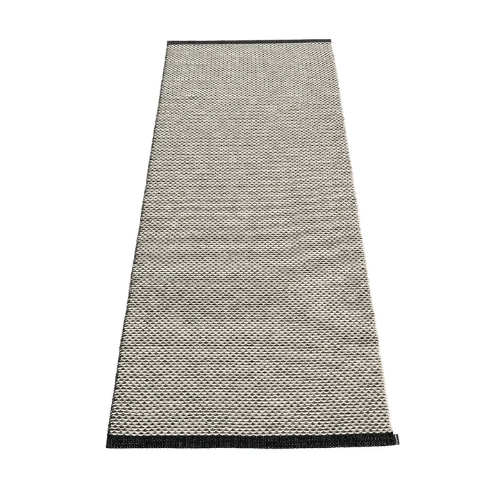 Effi Teppich, 70 x 200 cm von Pappelina in black
