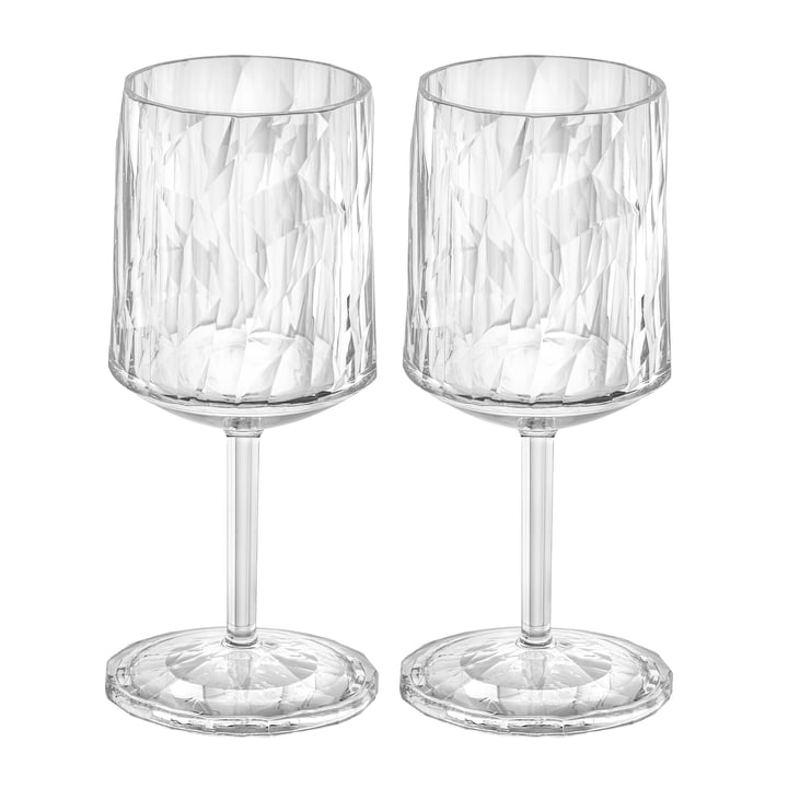 Club No. 9 Weinglas 0.2 l von Koziol in der Ausführung crystal clear