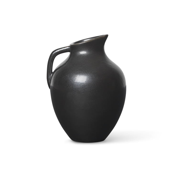 Ary Mini Vase von ferm Living in der Farbe charcoal