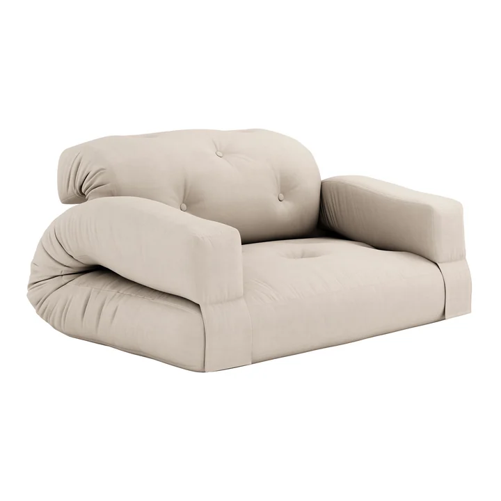 Hippo Sofa 140 x 200 cm von Karup Design in beige