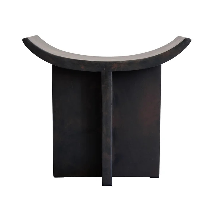 Brutus Hocker von 101 Copenhagen in coffee / dunkelbraun