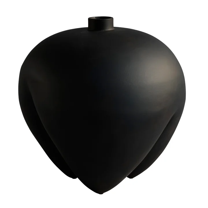 Sumo Vase Big von 101 Copenhagen in coffee / dunkelbraun