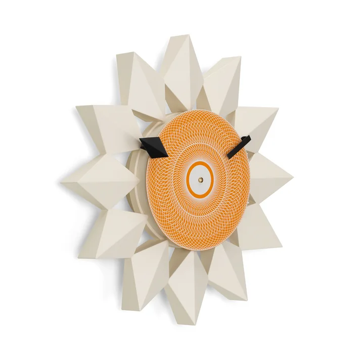 Diamond Markers Wanduhr von Vitra in weiss