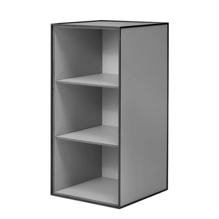 Frame Regalmodul 70 von Audo in dunkelgrau