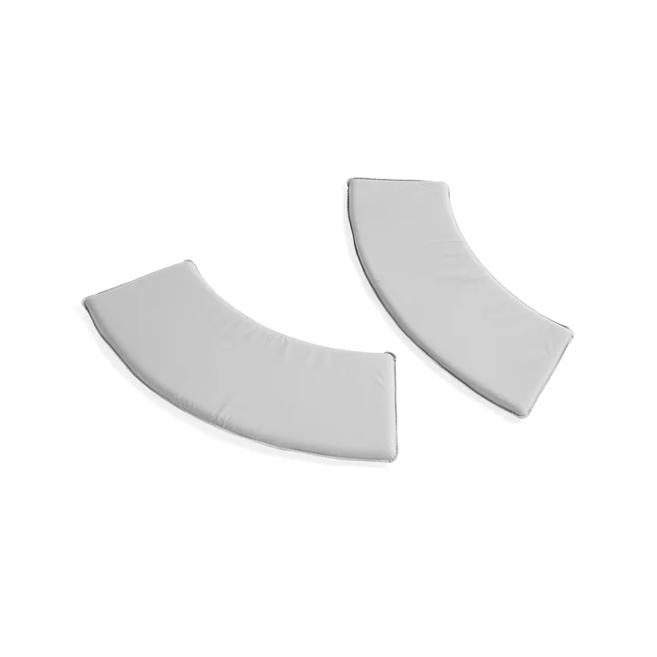 Palissade Park Bench Sitzkissen von HAY in der Farbe sky grey