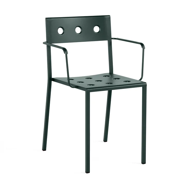 Balcony Armlehnstuhl, dark forest von HAY