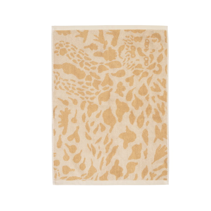 Oiva Toikka Handtuch 50 x 70 cm, Cheetah braun / weiss von Iittala