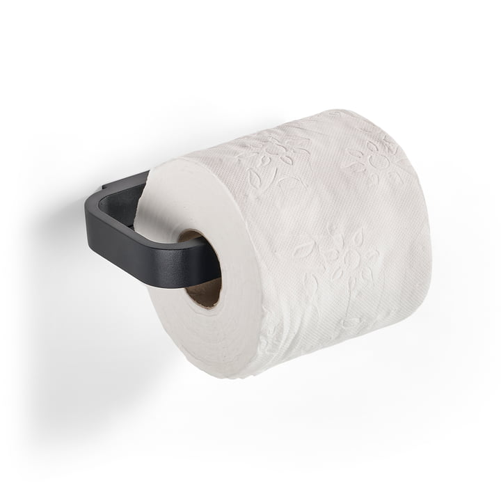 Rim Toilettenpapierhalter, schwarz von Zone Denmark