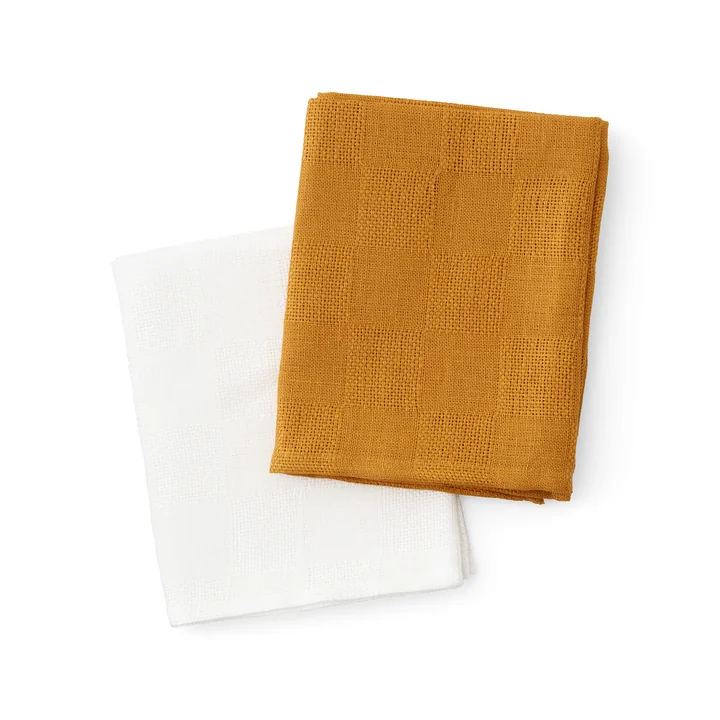 Papilio Geschirrtuch 40 x 64 cm, ochre (2er-Set) von Audo