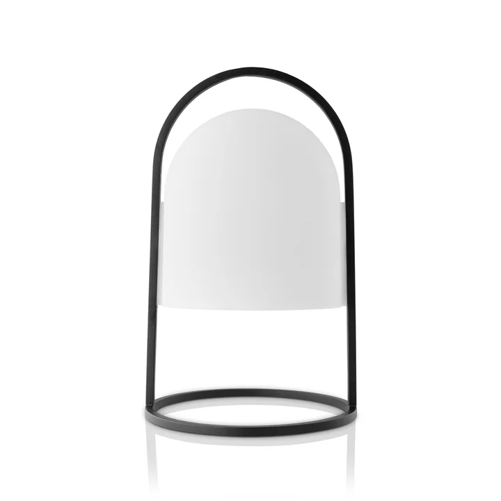 Lantern Solarleuchte von Eva Solo in den Farben schwarz / weiss