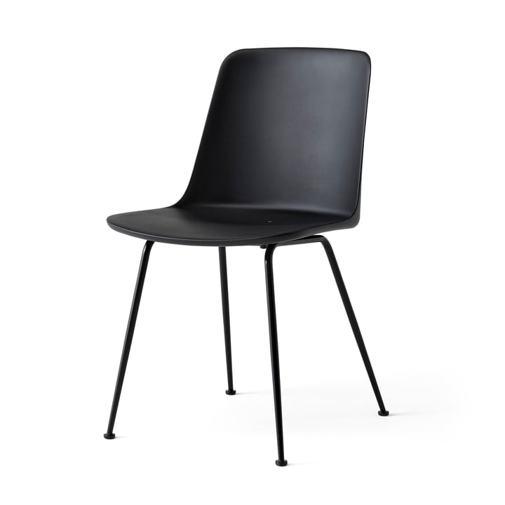 Rely HW70 Outdoor Chair, schwarz / schwarz von &Tradition