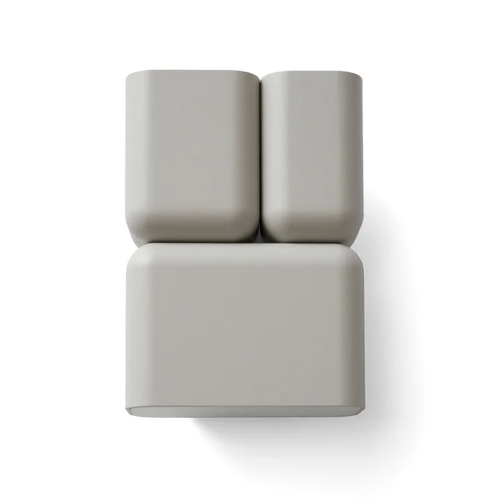 Tabata LN10 Wandleuchte, silk grey von &Tradition