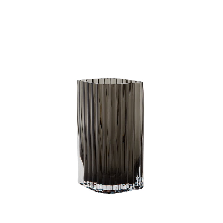 Folium Vase von AYTM in der Farbe schwarz