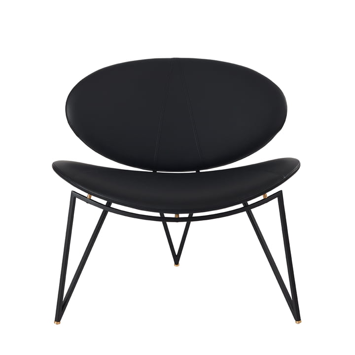 Semper Lounge Chair von AYTM in der Farbe schwarz