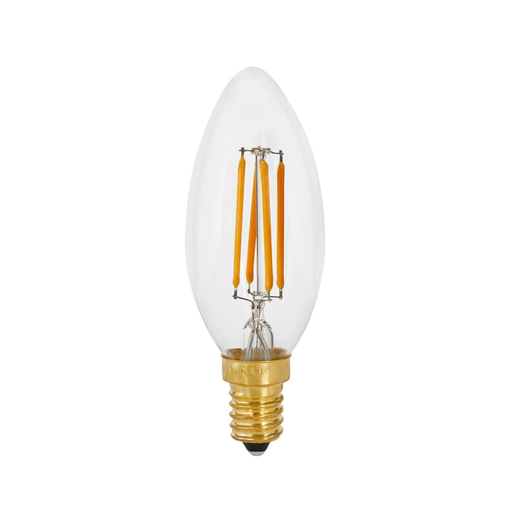 Candle LED-Leuchtmittel E14 4W, Ø 3,5 cm von Tala in klar