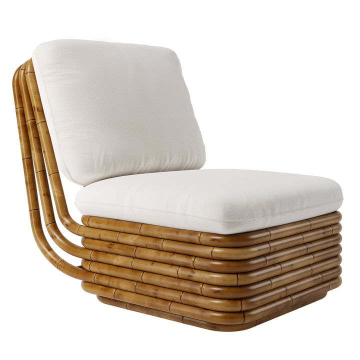 Bohemian 72 Outdoor Lounge Stuhl, Dedar (002, Standard) von Gubi