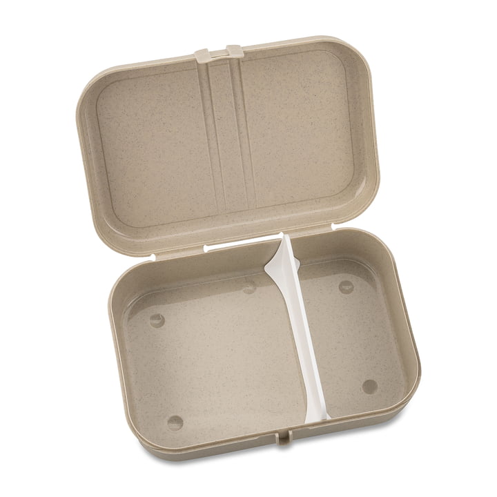 Pascal L Lunchbox mit Trennsteg, nature desert sand von Koziol