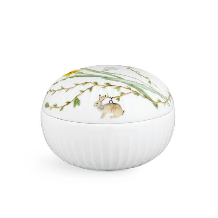 Hammershøi Bonbonniere Ostern von Kähler Design in der Farbe weiss