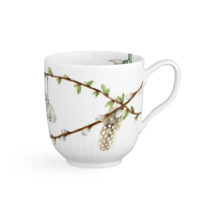 Hammershøi Ostern Becher von Kähler Design in der Farbe weiss