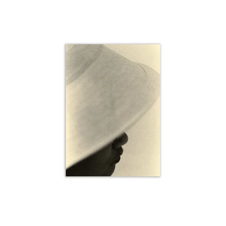 Paper Collective - Girl and Hat Poster, 30 x 40 cm