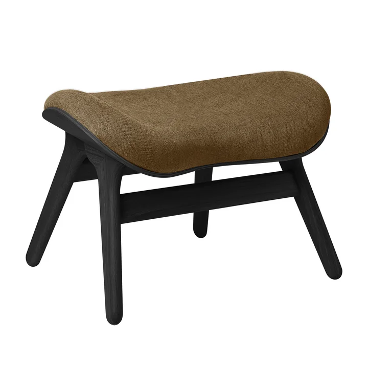 A Conversation Piece Ottoman von Umage in der Ausführung Eiche schwarz / sugar brown