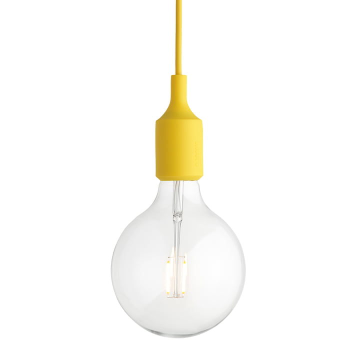 Muuto - Pendelleuchte E27-Socket Pendant Lamp LED, gelb