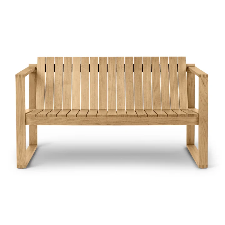 BK12 Lounge Sofa von Carl Hansen in der Ausführung Teak unbehandelt