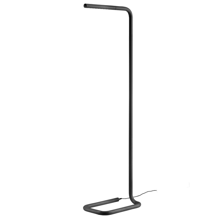 Lum Steh- und Leseleuchte LED H 125 cm von Thonet in Schwarz