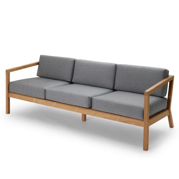 Virkelyst Sofa 3-Sitzer, Teak / ash von Skagerak