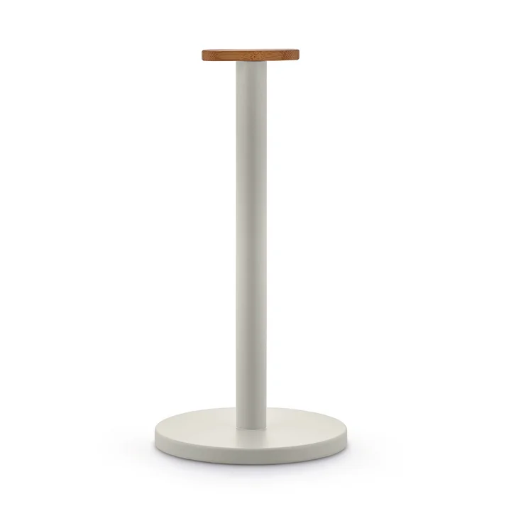 Mattina Küchenrollenhalter von Alessi in der Farbe grau