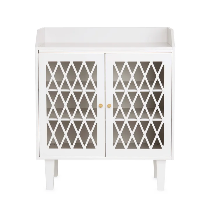 Harlequin Wickeltisch von Cam Cam Copenhagen in der Ausführung weiss