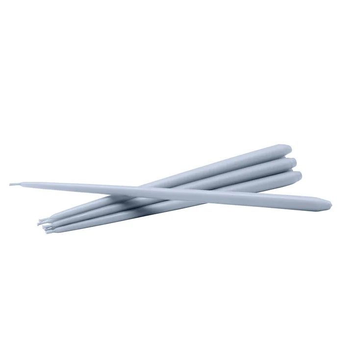 Kerzen by Ester & Erik (6er-Set), sky blue von Stoff Nagel