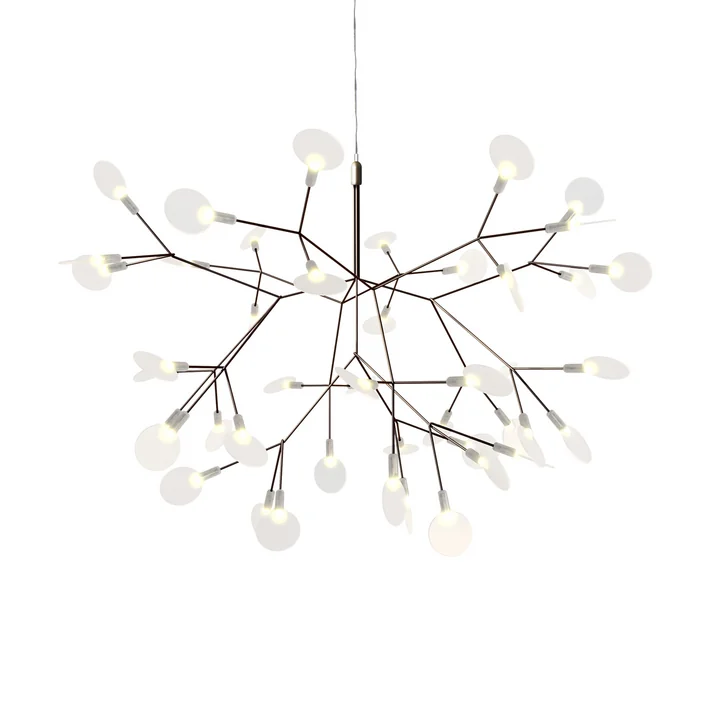 Heracleum II small Pendelleuchte von Moooi in Nickel