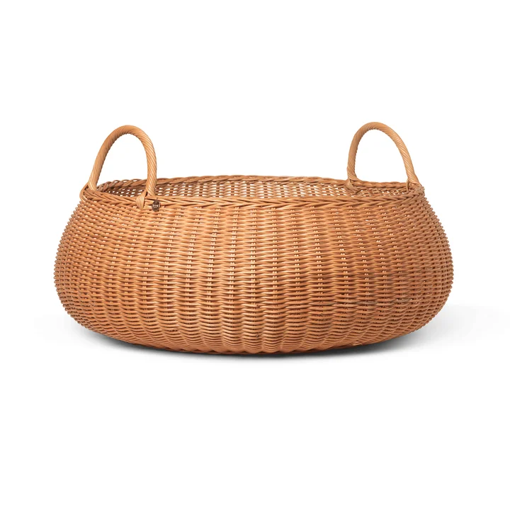 Braided Korb, Ø 60 cm, natur von Ferm Living