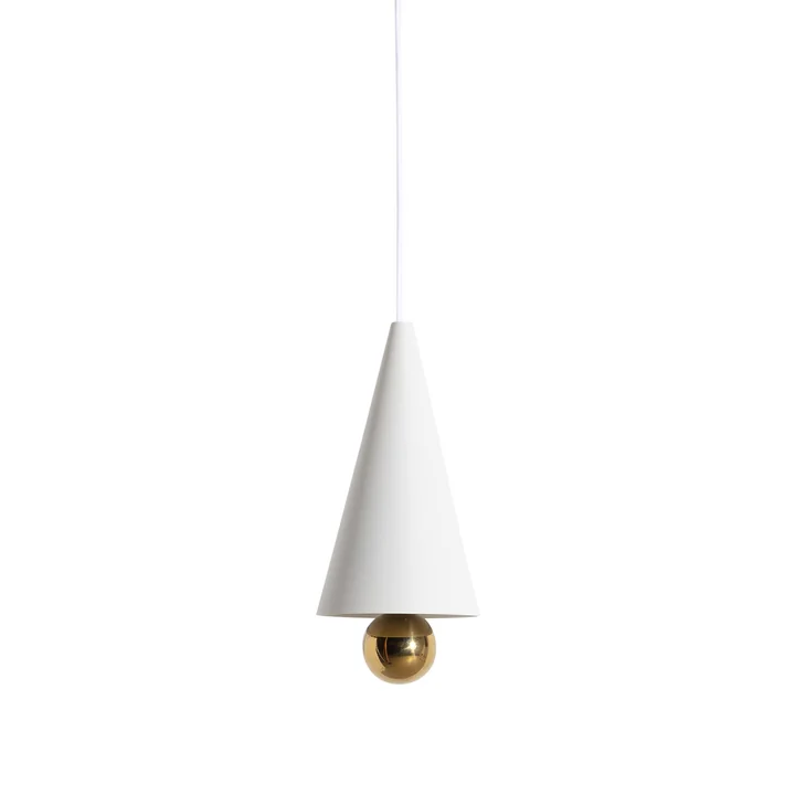 Cherry LED Pendelleuchte S von Petite Friture in weiss