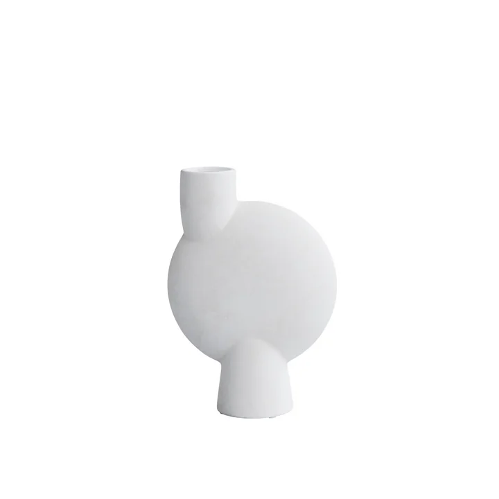 Sphere Vase Bubl Medio, weiss von 101 Copenhagen