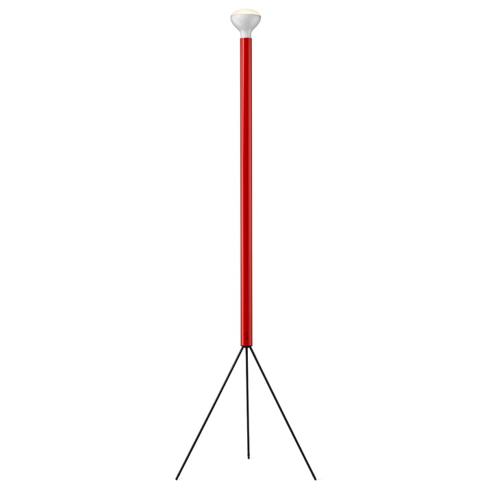 Luminator Stehleuchte H 189 cm, rot von Flos