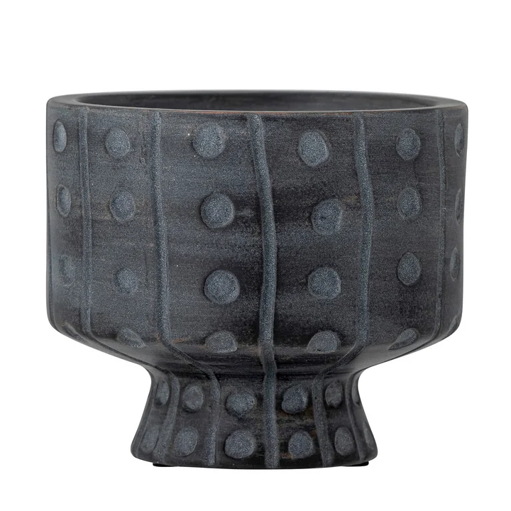 Rane Blumentopf von Bloomingville in grau