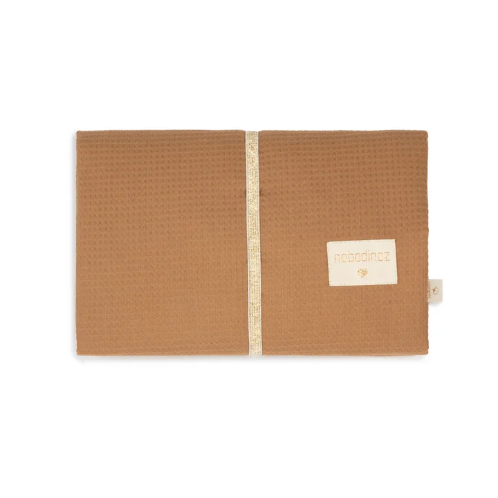 Mozart Wickelunterlage, 50 x 68 cm, caramel von Nobodinoz