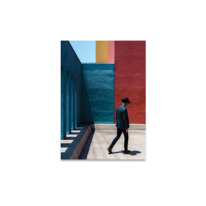 Primary Spaces Poster, 30 x 40 cm von Paper Collective