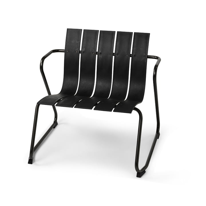 Ocean Lounge Chair, 72 x 63 cm, schwarz von Mater