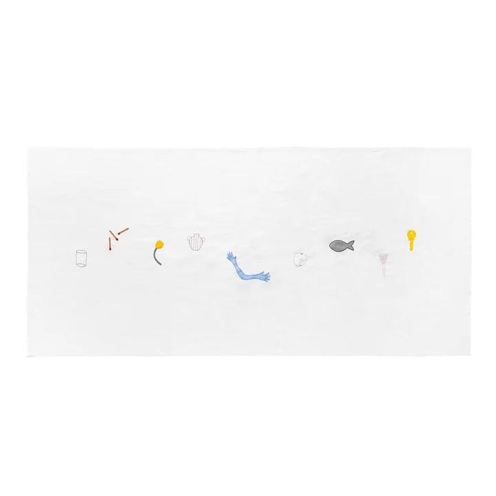 Sobremesa Tischdecke, 140 x 300 cm, weiss von HAY