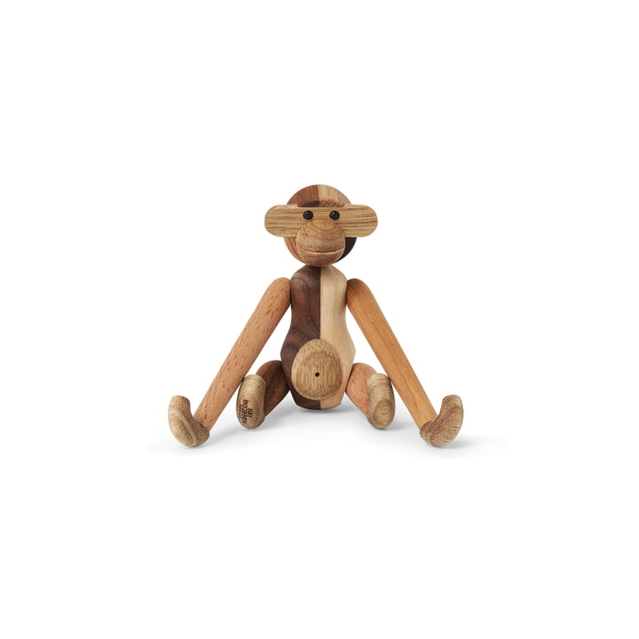 Holz-Affe mini von Kay Bojesen in der Ausführung mixed wood