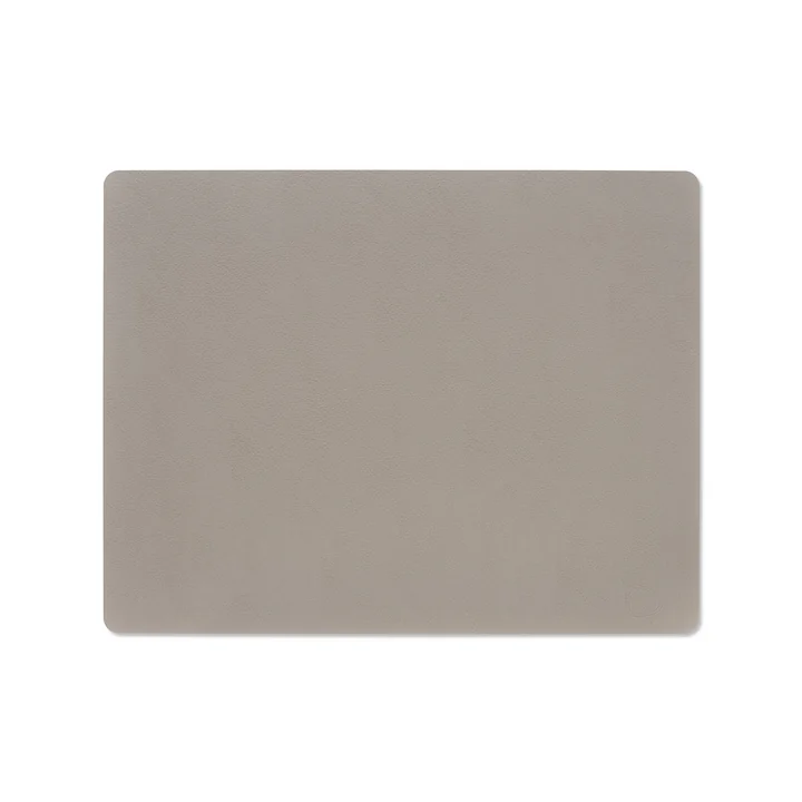 Tischset Square L von Lind DNA in der Ausführung Serene aschgrau