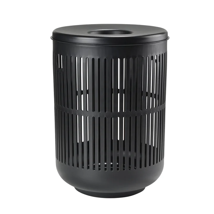 Ume Wäschekorb, schwarz von Zone Denmark