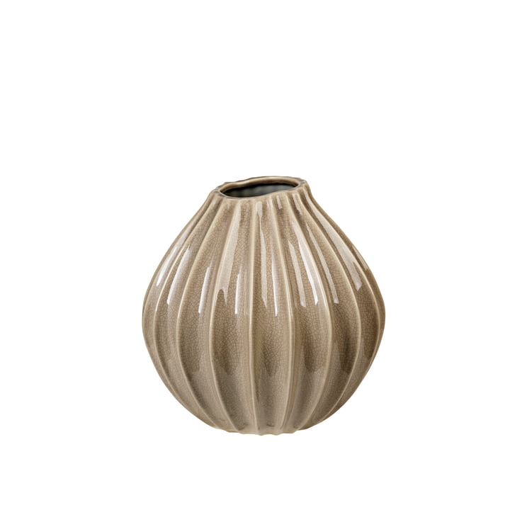 Wide Vase, Ø 25 x H 25 cm, rainy day von Broste Copenhagen